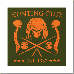 Yautja Hunting Club Posters and Art